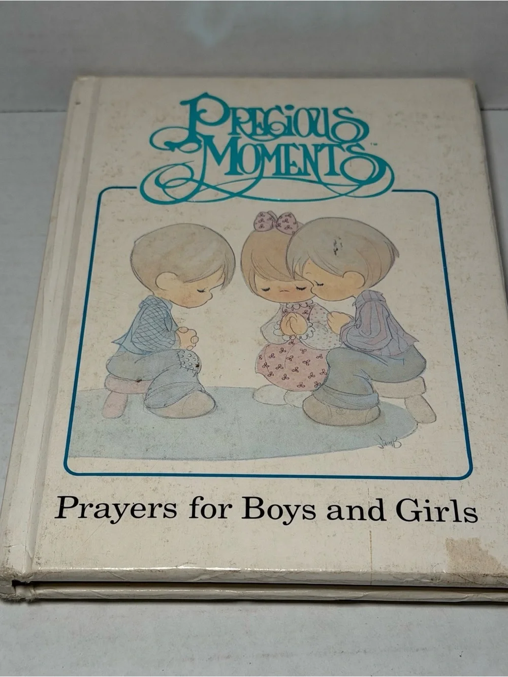 Vintage 1980s Precious Moments Religious Prayers for Boys and Girls Book